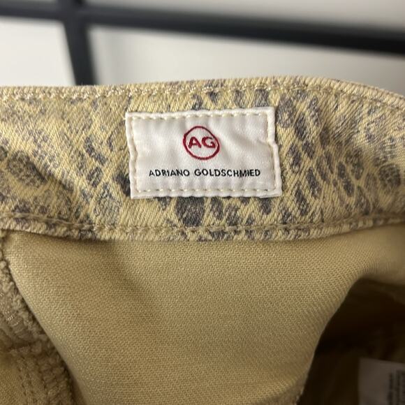 AG Womens The Vera-Skirt Size 27 in snakeskin - Picture 4 of 6